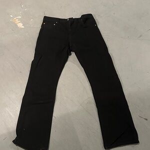 Men’s Levi’s 33,34 black jeans never worn